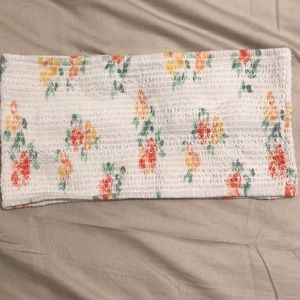 Floral tube top $5.00